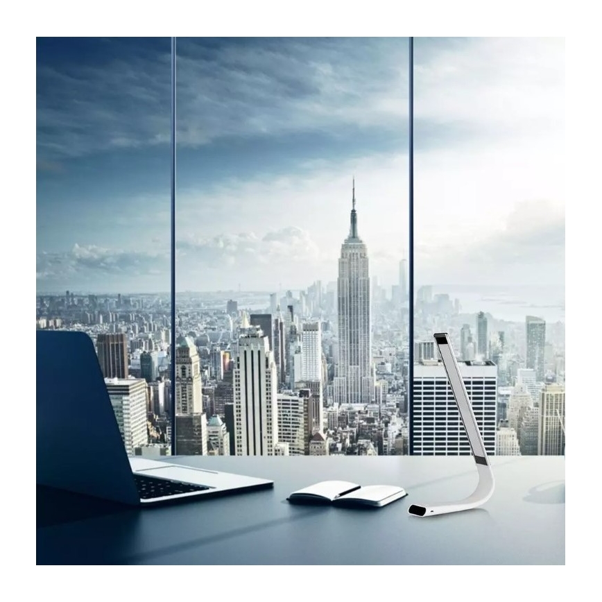 LED ευέλικτο ρυθμιζόμενο επιτραπέζιο φωτιστικό LED/6,5W/5V 2000 mAh 3000K/4500K/6000K