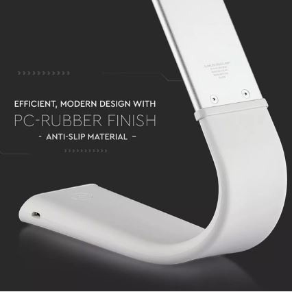 LED ευέλικτο ρυθμιζόμενο επιτραπέζιο φωτιστικό LED/6,5W/5V 2000 mAh 3000K/4500K/6000K