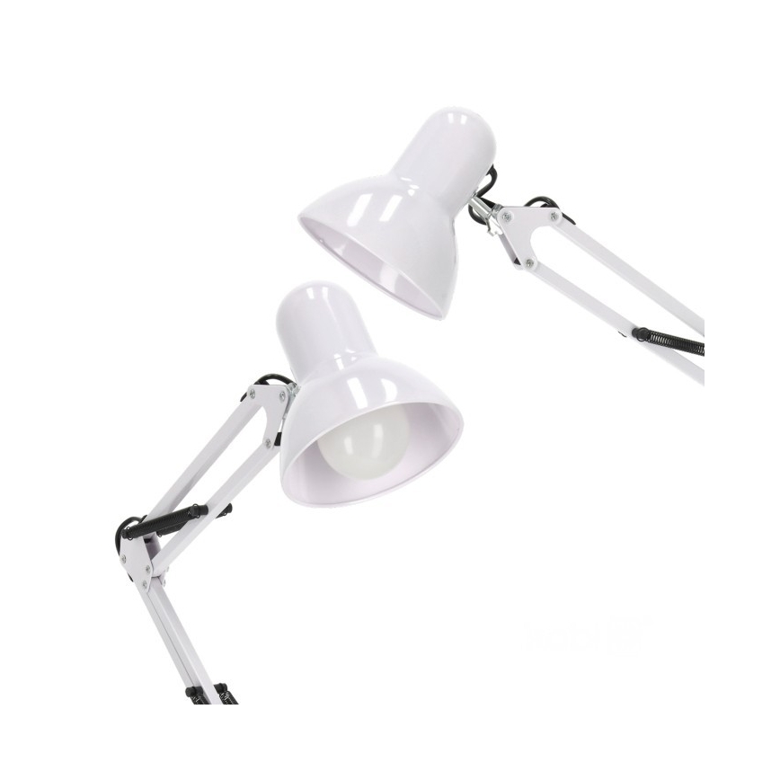 Ευέλικτο επιδαπέδιο φωτιστικό AURIQ 1xE27/60W/230V 184 cm λευκό