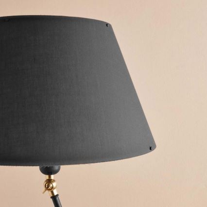 Ευέλικτο επιδαπέδιο φωτιστικό AYD 1xE27/40W/230V μαύρο