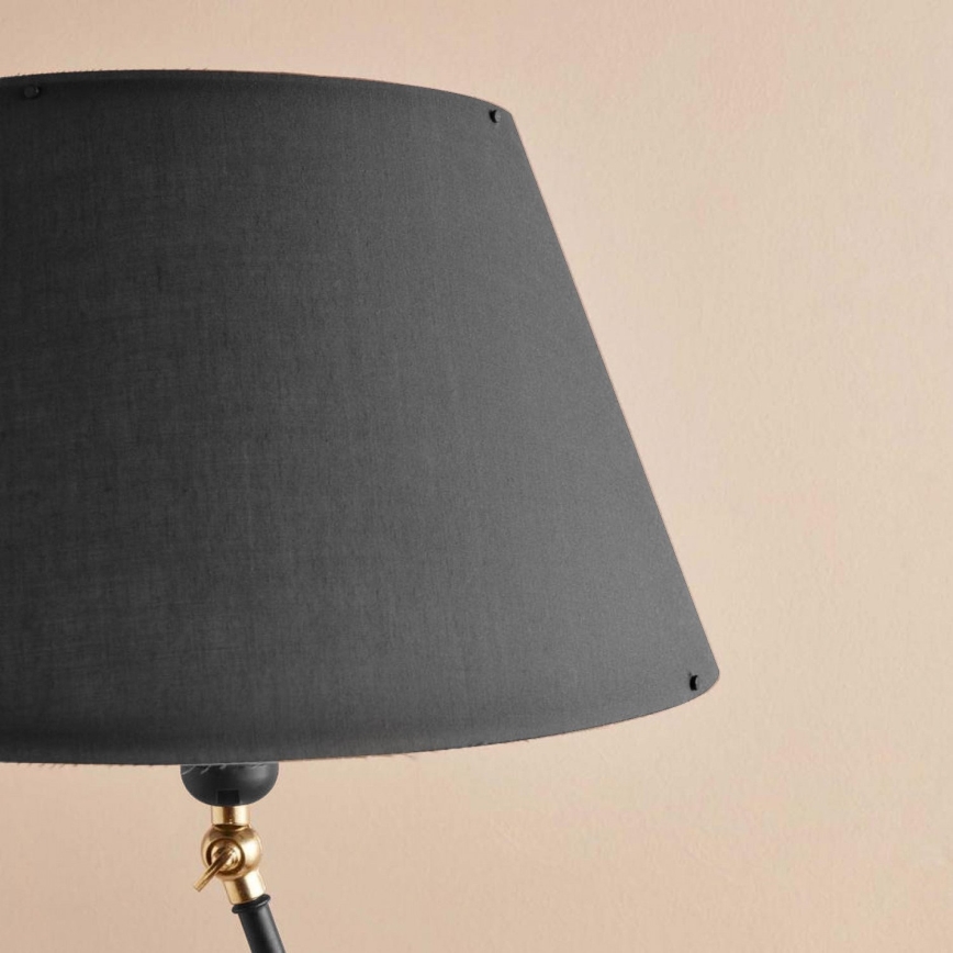 Ευέλικτο επιδαπέδιο φωτιστικό AYD 1xE27/40W/230V μαύρο