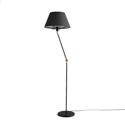 Ευέλικτο επιδαπέδιο φωτιστικό AYD 1xE27/40W/230V μαύρο