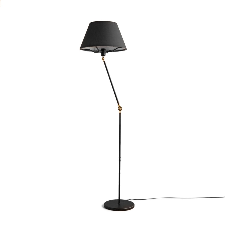 Ευέλικτο επιδαπέδιο φωτιστικό AYD 1xE27/40W/230V μαύρο
