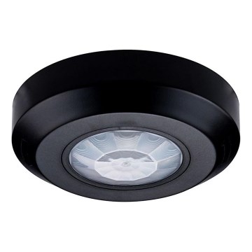 Αισθητήρας κίνησης υπέρυθρων 360° 200W/230V μαύρο