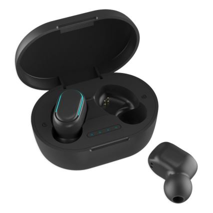 Αδιάβροχα ασύρματα ακουστικά Bluetooth 45 mAh μαύρα