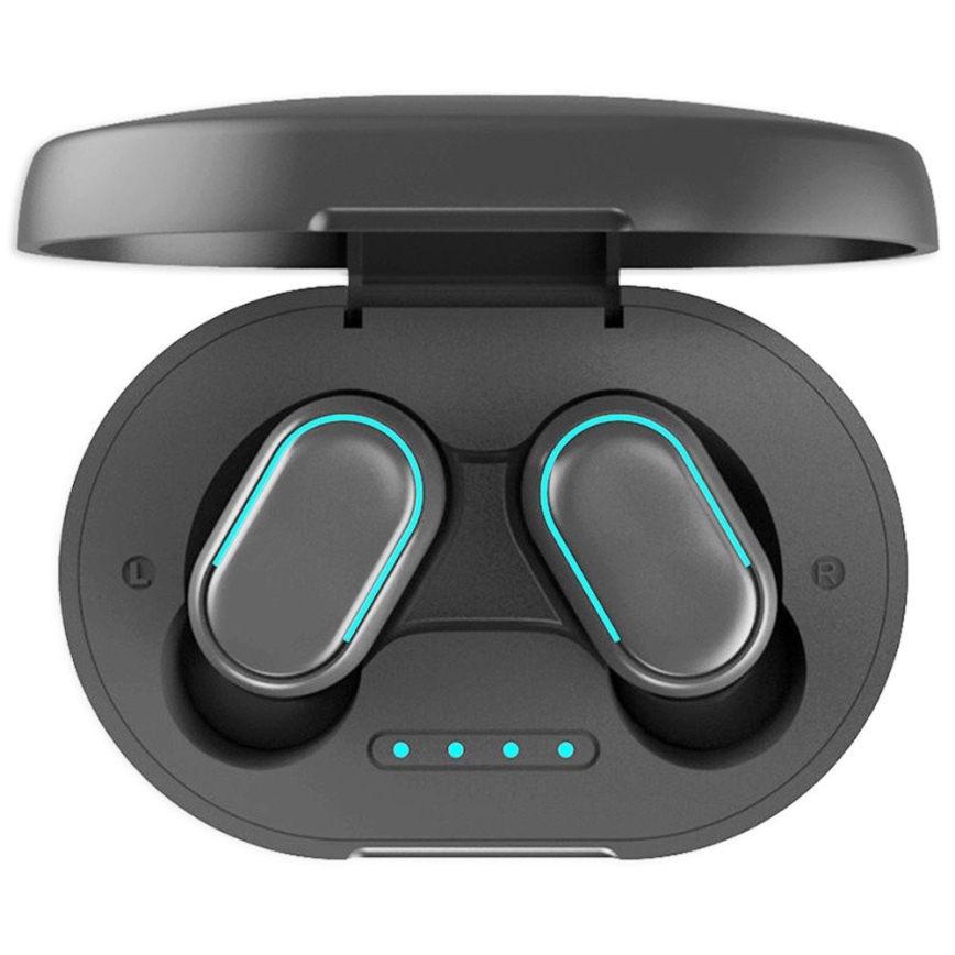 Αδιάβροχα ασύρματα ακουστικά Bluetooth 45 mAh μαύρο