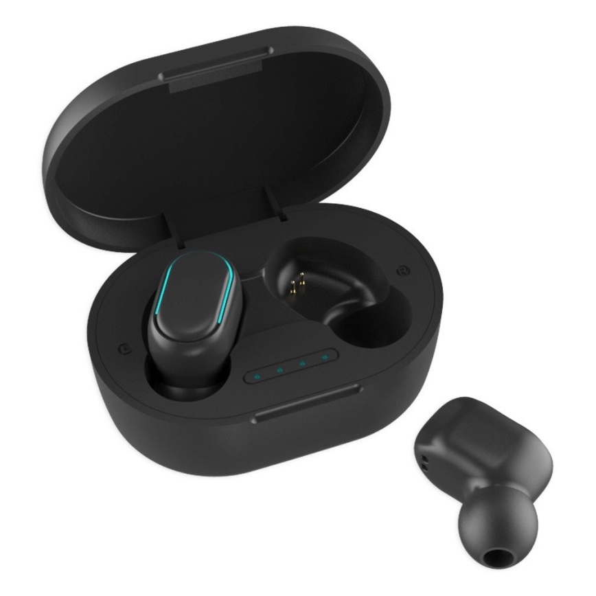 Αδιάβροχα ασύρματα ακουστικά Bluetooth 45 mAh μαύρο