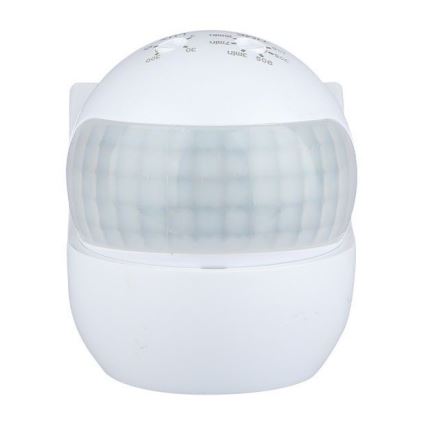 Αισθητήρας κίνησης PIR 180° 800W/230V IP44 λευκό