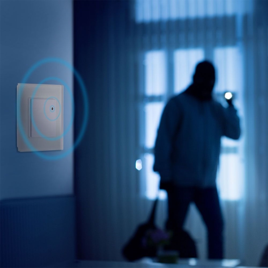 Αισθητήρας κίνησης μικροκυμάτων 180° 300W/230V λευκό