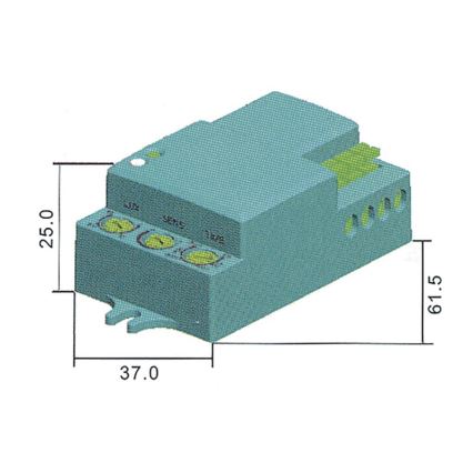 Αισθητήρας κίνησης μικροκυμάτων MW B 360° 1200W/230V λευκό