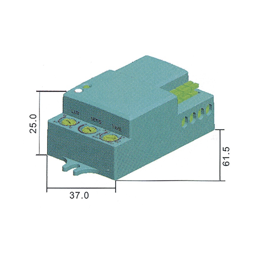 Αισθητήρας κίνησης μικροκυμάτων MW B 360° 1200W/230V λευκό
