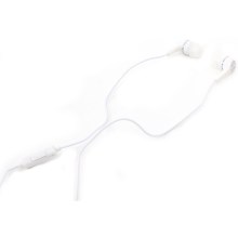 Ακουστικά FIESTA MIC MINI JACK 3,5mm λευκά