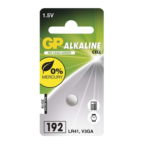 Αλκαλική μπαταρία κουμπί LR41 GP ALKALINE 1,5V/24 mAh