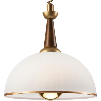 Αναδιπλούμενο φωτιστικό CHIARA 1xE27/60W/230V καφέ/οξιά