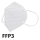 Αναπνευστήρας FFP3 NR L&S B01 – 5 στρώσεων – αποτελεσματικότητα 99,87%