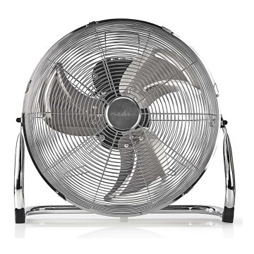 Ανεμιστήρας δαπέδου 80W/230V σε γυαλιστερό χρώμιο