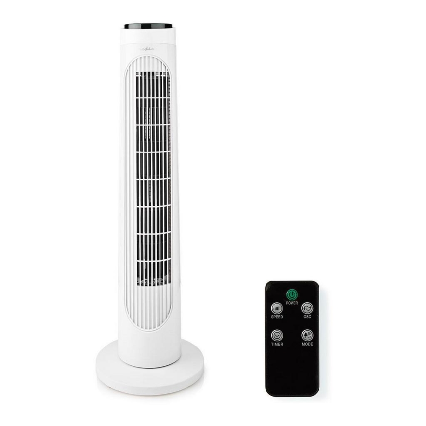 Ανεμιστήρας Ορθοστάτης 50W/230V λευκό + τηλεχειριστήριο