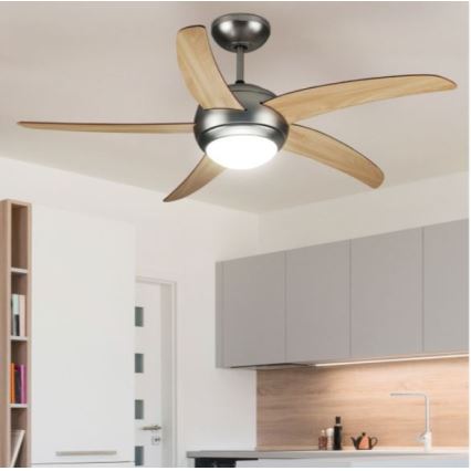 Ανεμιστήρας οροφής 2xE27/20W/230V διάμετρος 132 cm + τηλεχειριστήριο