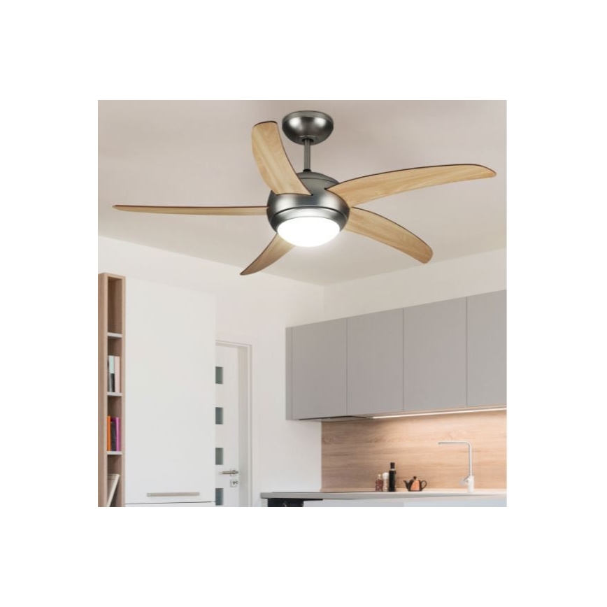Ανεμιστήρας οροφής 2xE27/20W/230V διάμετρος 132 cm + τηλεχειριστήριο