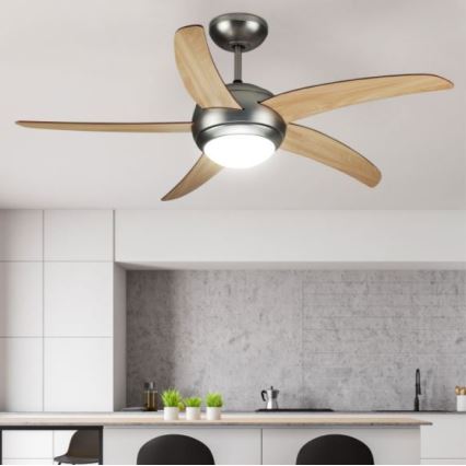 Ανεμιστήρας οροφής 2xE27/20W/230V διάμετρος 132 cm + τηλεχειριστήριο