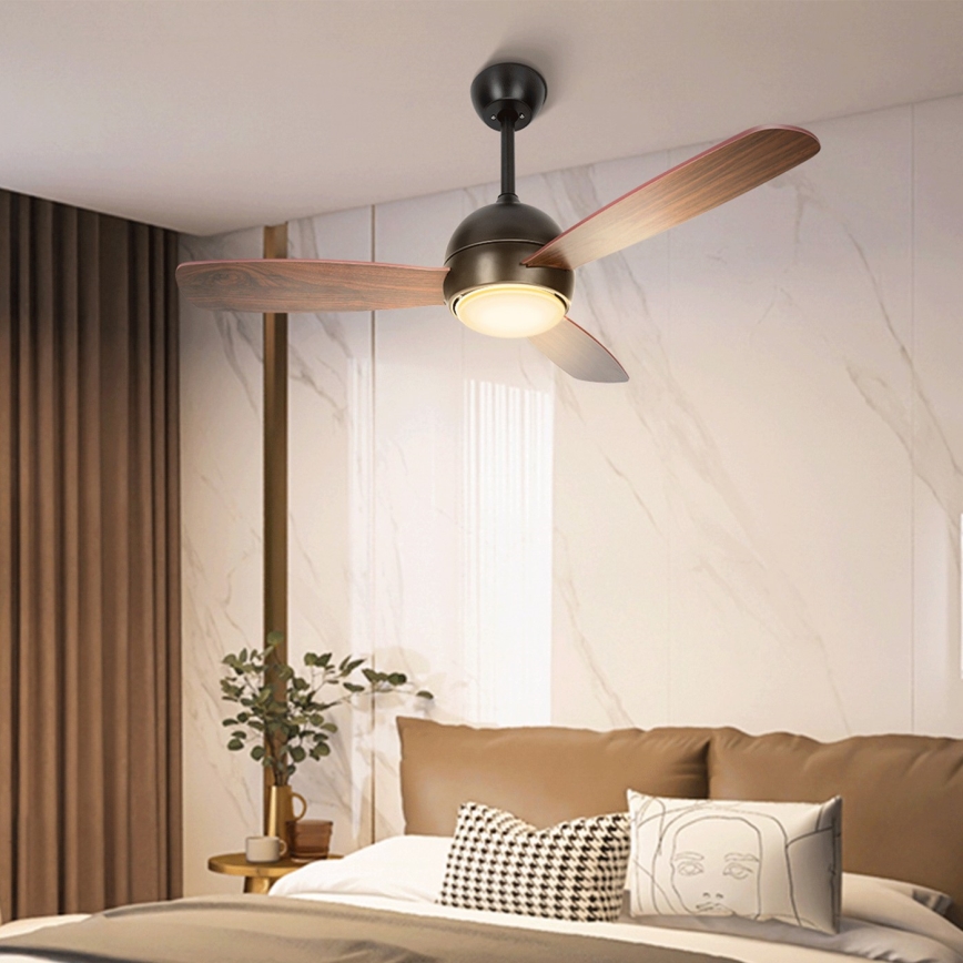 igostar - Ανεμιστήρας οροφής LED Dimmable LED/24W/230V 2700-6500K 106,6 cm + τηλεχειριστήριο