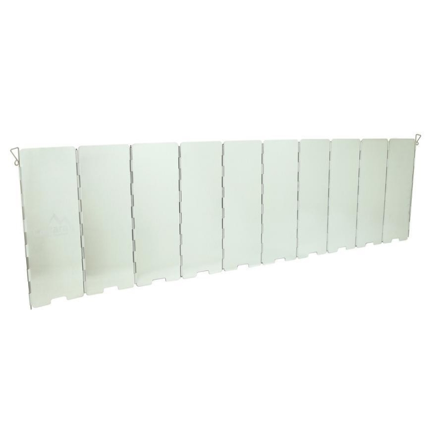 Ανεμοφράκτης 24x83cm ματ χρώμιο