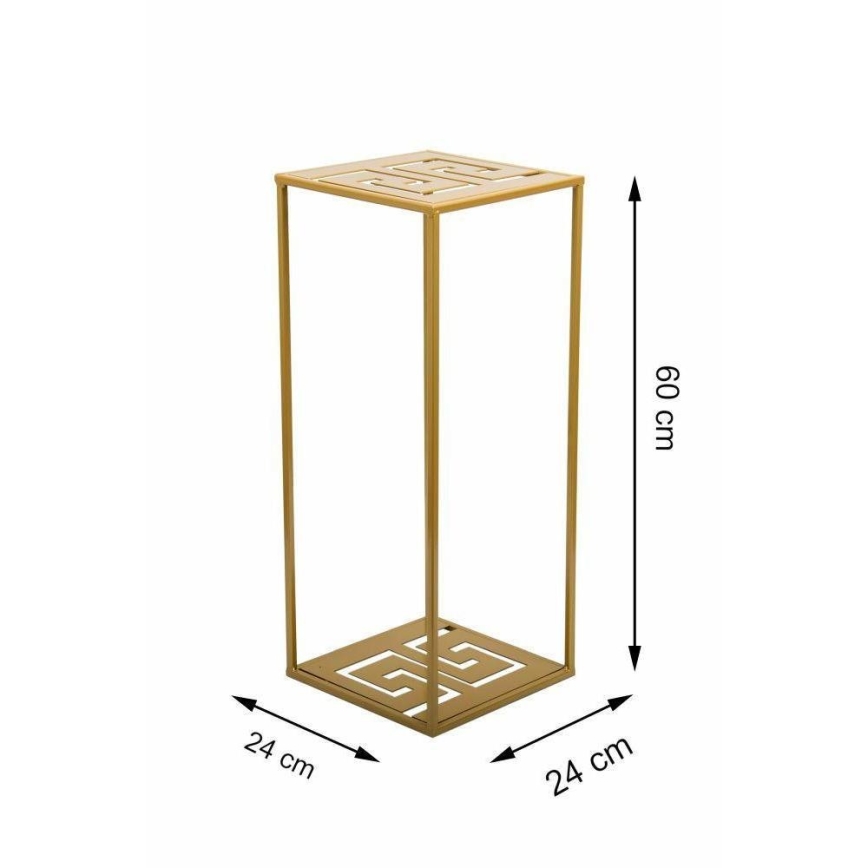 Ανθοστήλη 60x24 cm χρυσό