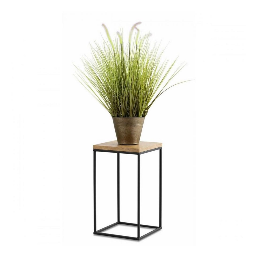 Ανθοστήλη BASICLOFT 40x24 μαύρο/καφέ