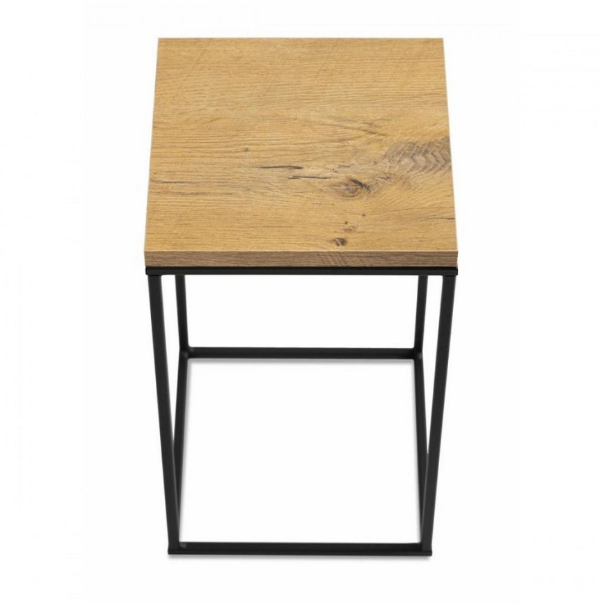 Ανθοστήλη BASICLOFT 40x24 μαύρο/καφέ