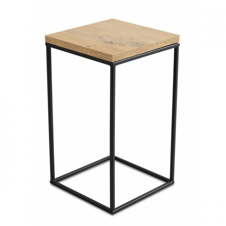 Ανθοστήλη BASICLOFT 40x24 μαύρο/καφέ