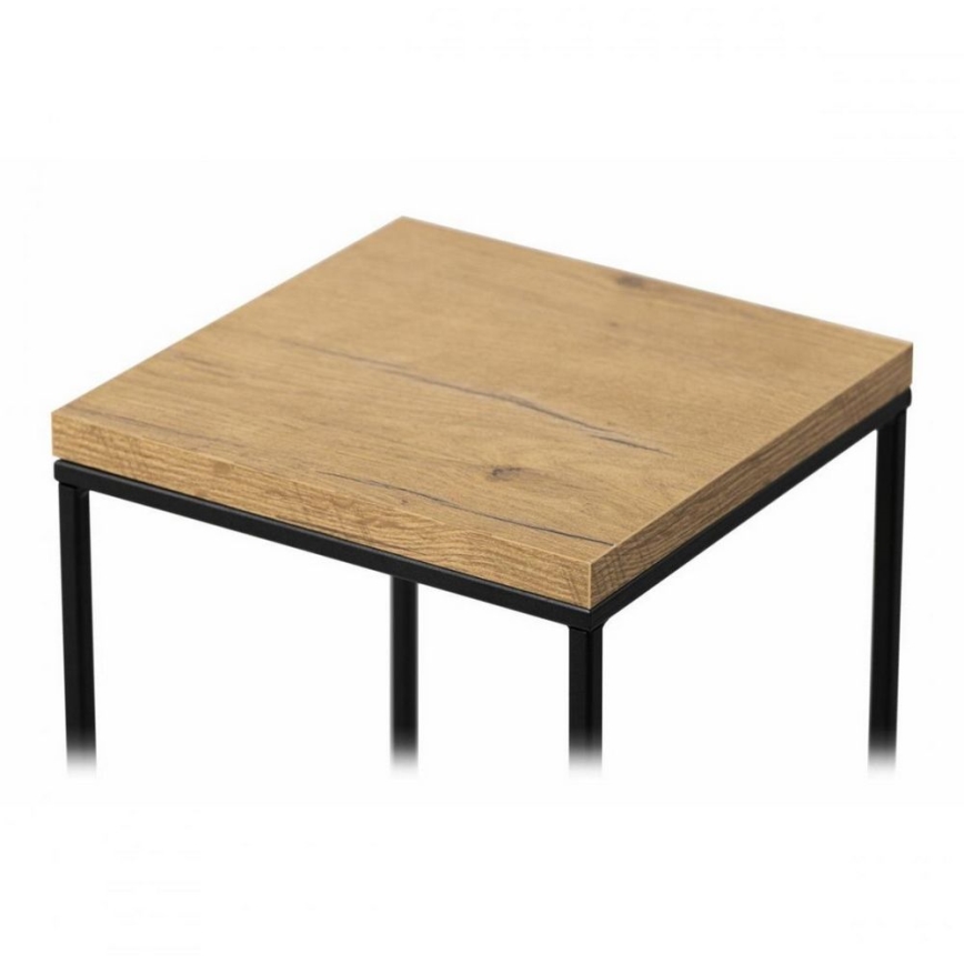 Ανθοστήλη BASICLOFT 40x24 μαύρο/καφέ