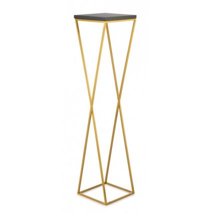 Ανθοστήλη LOFT 100x24 cm μαύρο/χρυσό