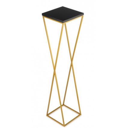Ανθοστήλη LOFT 100x24 cm μαύρο/χρυσό