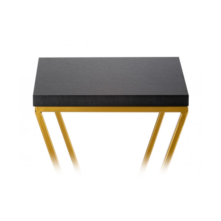 Ανθοστήλη LOFT 100x24 cm μαύρο/χρυσό