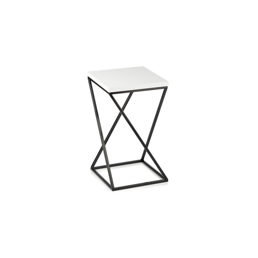 Ανθοστήλη LOFT 40x24 cm μαύρο/λευκό