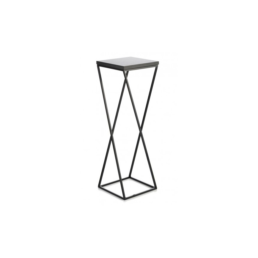 Ανθοστήλη LOFT 70x24 cm μαύρο