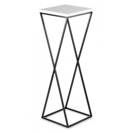 Ανθοστήλη LOFT 70x24 cm μαύρο/λευκό