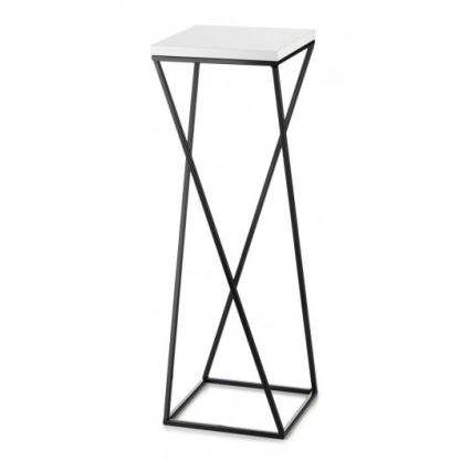 Ανθοστήλη LOFT 70x24 cm μαύρο/λευκό