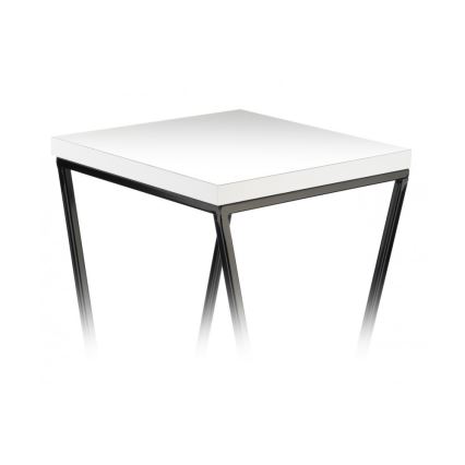 Ανθοστήλη LOFT 70x24 cm μαύρο/λευκό