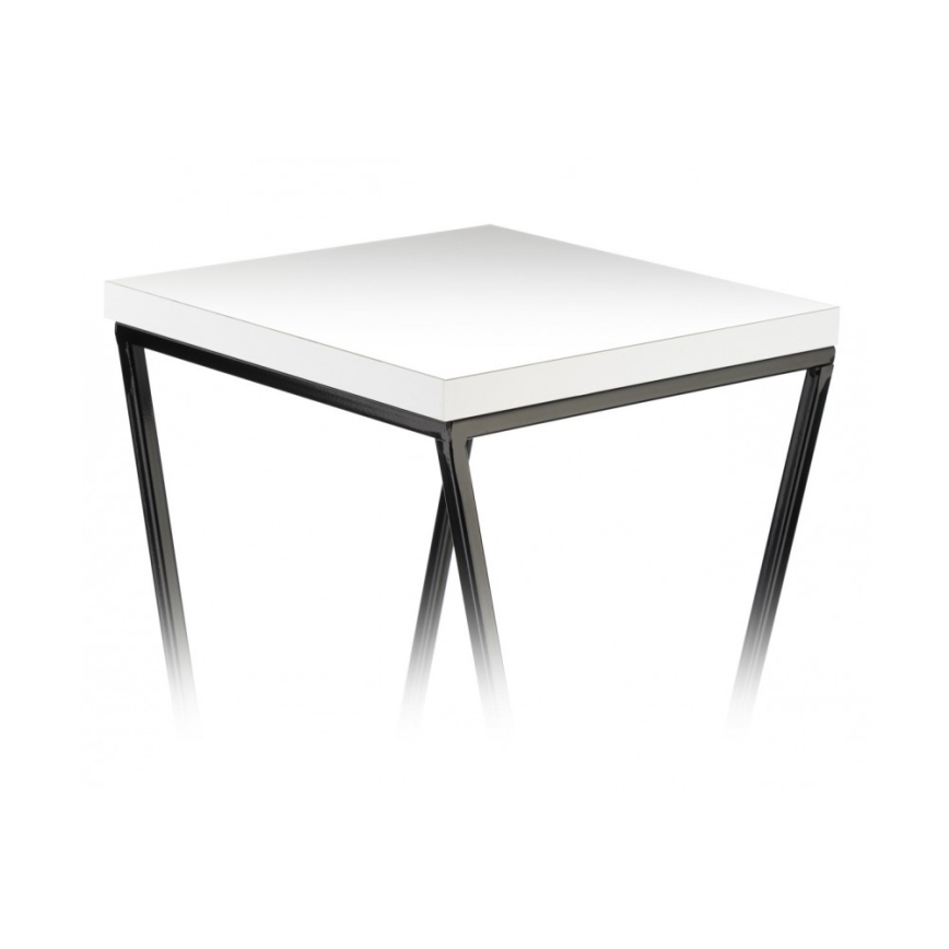 Ανθοστήλη LOFT 70x24 cm μαύρο/λευκό