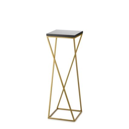 Ανθοστήλη LOFT 70x24 cm χρυσό/μαύρο