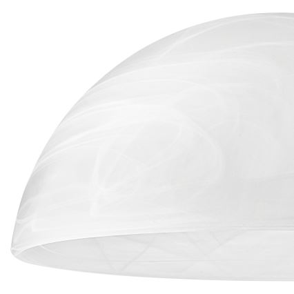 Ανταλλακτικό γυαλί για φωτιστικό E27 130x300 mm λευκό