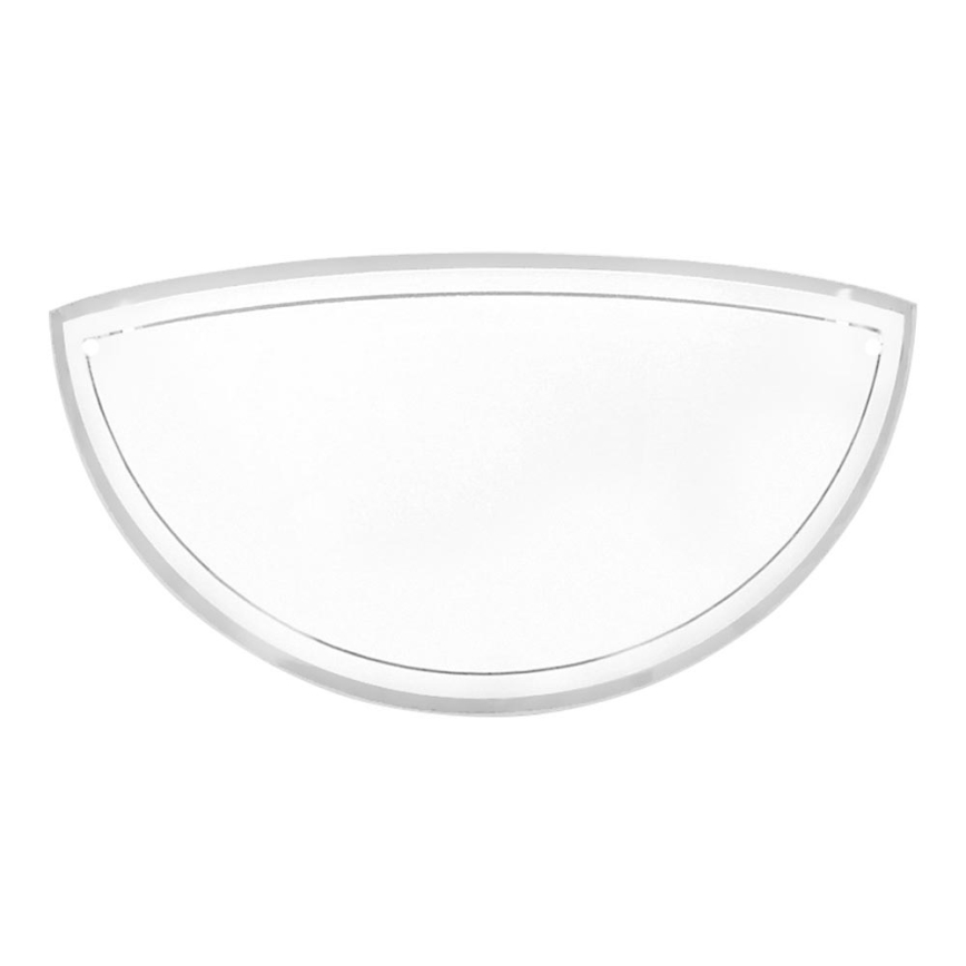 Ανταλλακτικό γυαλί Luxera UFO-STANDARD 130x250 mm διαφανές