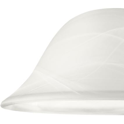 Ανταλλακτικό γυαλί για πολυέλαιο SFERA E27 130x300 mm λευκό