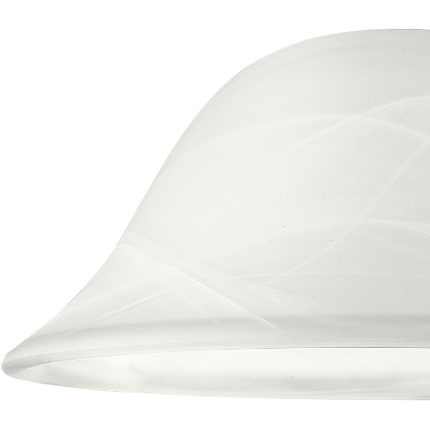 Ανταλλακτικό γυαλί για πολυέλαιο SFERA E27 130x300 mm λευκό