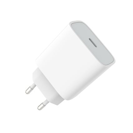 Αντάπτορας ταχείας φόρτισης Power Delivery 20W USB-C λευκό