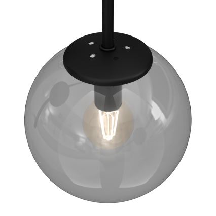 Απλίκα τοίχου CAMBRIDGE 1xE14/60W/230V μαύρο