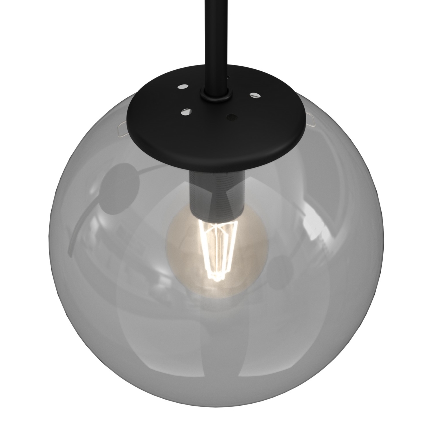 Απλίκα τοίχου CAMBRIDGE 1xE14/60W/230V μαύρο