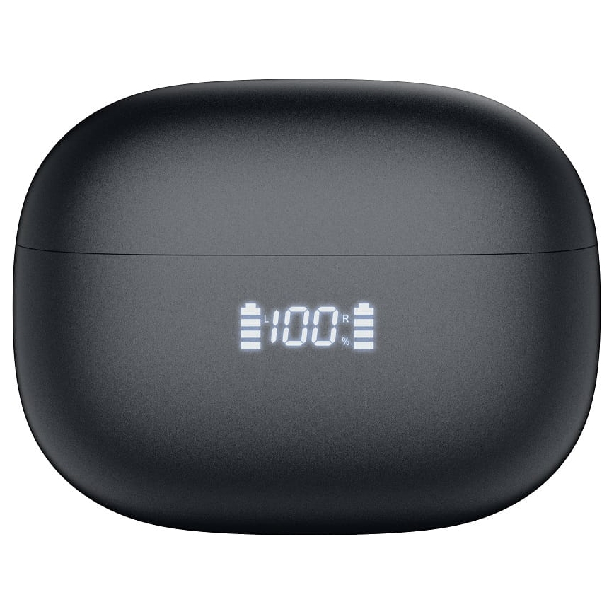 Ασύρματα ακουστικά με ANC+ENC 300mAh μαύρα