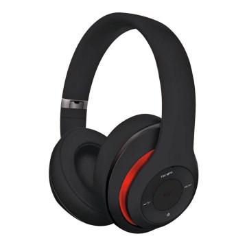 Ασύρματα ακουστικά με Bluetooth 400 mAh μαύρα